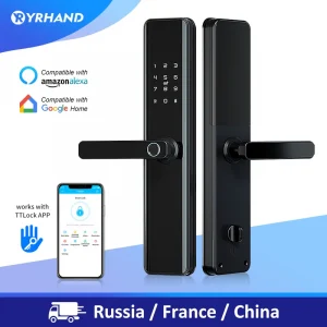 قفل TTlock الذكي: أمان بيومتري ومقاوم للماء! 🛡️💧